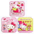 Sanrio 三麗鷗 純棉方巾3入組 16x16cm (家事款)