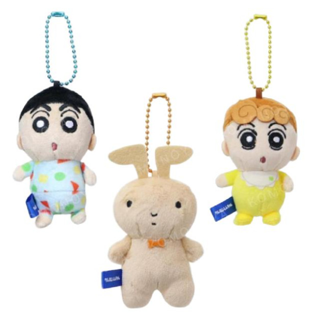 蠟筆小新 絨毛玩偶吊飾 (角色款)