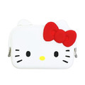 Sanrio 三麗鷗 Hello Kitty 矽膠扣型零錢包 p+g design mimi DO-MO (大臉款）_1