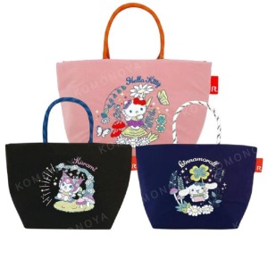 Sanrio 三麗鷗 x ROOTOTE 手提午餐袋 (花仙子款) Kitty 大耳狗 酷洛米