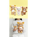 San-X 拉拉熊 絨毛玩偶娃娃 (站姿款) 牛奶熊 茶小熊_5
