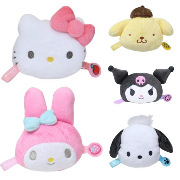 Sanrio 三麗鷗 絨毛造型捲尺 150cm (大臉款) Kitty 大耳狗 布丁狗