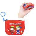 Sanrio 三麗鷗 皮質拉鍊零錢包吊飾 (復古系列) Kitty 大眼蛙 patty jimmy_3