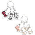 Sanrio 三麗鷗 Hello Kitty 壓克力三連鑰匙圈 (物品款)