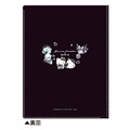 Sanrio 三麗鷗 x Obakenu A4 雙開式資料夾 10頁 (黑款)_1