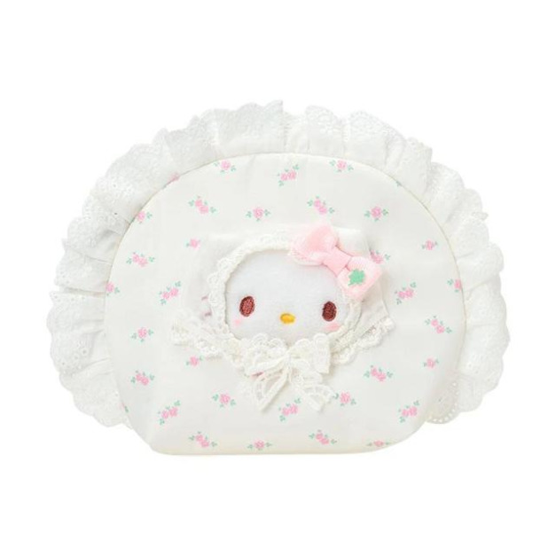 ▲新品特價【預購】Sanrio 三麗鷗 Hello Kitty 蕾絲造型面紙化妝包 (蕾絲森林系)