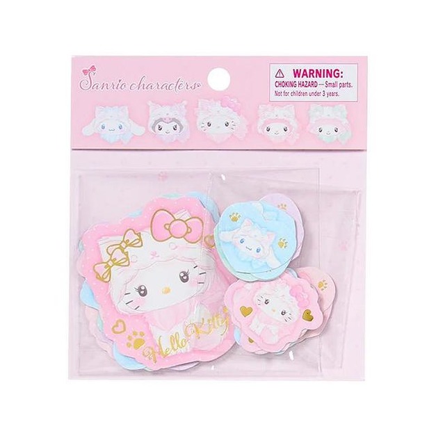 ▲新品特價 Sanrio 三麗鷗 造型貼紙組 26枚入 (牛奶緞帶貓)