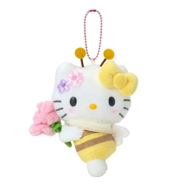 ▲新品特價【預購】 Sanrio 三麗鷗 Hello Kitty 絨毛玩偶吊飾 (蜜蜂進行曲)