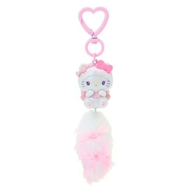 ▲新品特價【預購】 Sanrio 三麗鷗 Hello Kitty 造型尾巴吊飾 (牛奶緞帶貓)