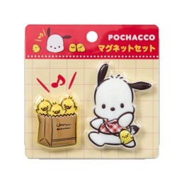 ▲新品特價 Sanrio 三麗鷗 帕恰狗 造型磁鐵2入組 (小雞好朋友)