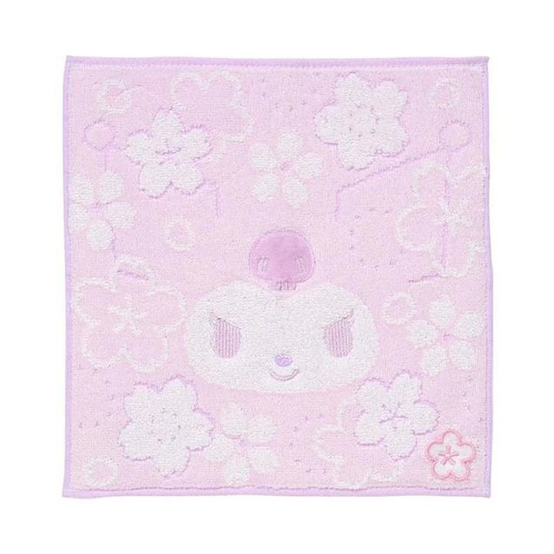 ▲新品特價 Sanrio 三麗鷗 酷洛米 棉質方巾 25x25cm (2026櫻花精靈)