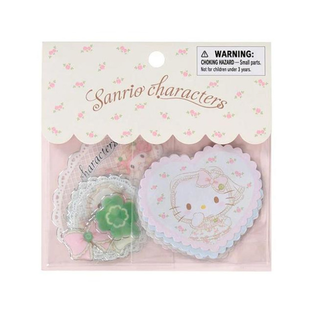 ▲新品特價 Sanrio 三麗鷗 造型貼紙組 20枚入 (蕾絲森林系)