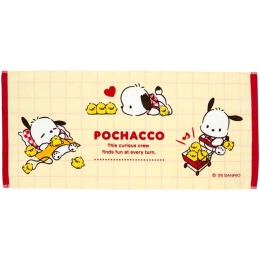 ▲新品特價 Sanrio 三麗鷗 帕恰狗 棉質長毛巾 34x76cm (小雞好朋友)