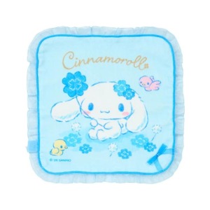 ▲新品特價 Sanrio 三麗鷗 大耳狗 造型棉質方巾 25x25cm (水色幸運草)