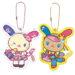 Sanrio 三麗鷗 花小兔 壓克力造型鏡吊飾 (古銅辣妹系列)