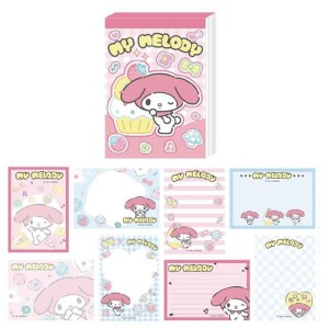 Sanrio 三麗鷗 美樂蒂 方型便條本 (甜點款)