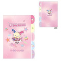 Sanrio 三麗鷗 花小兔 A4 5層分類資料夾 (古銅辣妹系列)_1