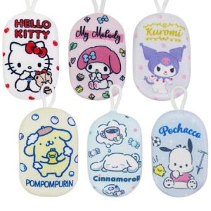 Sanrio 三麗鷗 沐浴海綿 Kitty 美樂蒂 大耳狗 布丁狗 帕恰狗