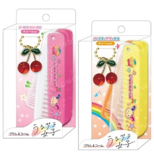 Sanrio 三麗鷗 花小兔 兩用折疊梳 (古銅辣妹系列)