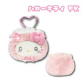 Sanrio 三麗鷗 Hello Kitty 絨毛造型化妝包附扣環 (貓貓女僕)_1