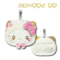 Sanrio 三麗鷗 Hello Kitty 絨毛大頭伸縮票卡零錢包 (貓貓女僕)_3