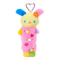 ▲新品特價【預購】Sanrio 三麗鷗 花小兔 絨毛玩偶收納包吊飾 (拼貼珠珠系列)