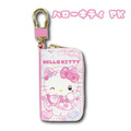 Sanrio 三麗鷗 Hello Kitty 皮質車用鑰匙包 (貓貓女僕)_1