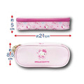 Sanrio 三麗鷗 Hello Kitty 皮質拉鍊筆袋 (貓貓女僕)_5