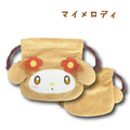 Sanrio 三麗鷗 絨毛造型束口袋 (焙茶系列) Kitty 美樂蒂 大耳狗 酷洛米_2