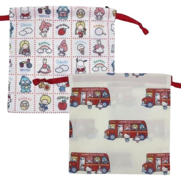 Sanrio 三麗鷗大集合 尼龍束口袋 (角色款)