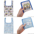 Sanrio 三麗鷗 摺疊環保購物袋 S (滿版動作款) Kitty 大耳狗 酷洛米 布丁狗_3