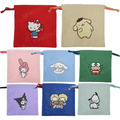 Sanrio 三麗鷗 尼龍束口袋 (角色款) Kitty 大耳狗 布丁狗 大眼蛙