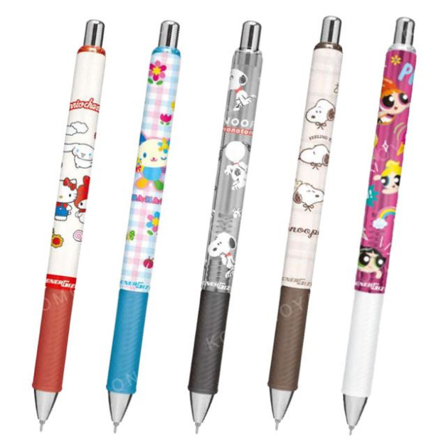 Sanrio 三麗鷗 史努比 飛天小女警 Energel自動鉛筆 0.5mm