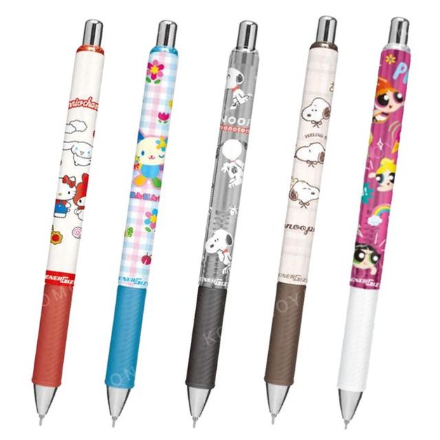 Sanrio 三麗鷗 史努比 飛天小女警 Energel自動鉛筆 0.5mm