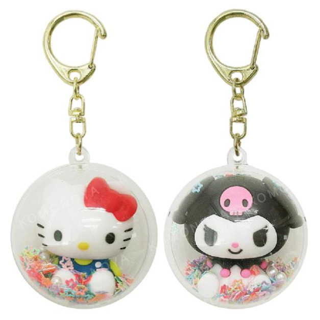 Sanrio 三麗鷗 膠囊造型鑰匙圈 (坐姿款) 酷洛米 Kitty
