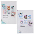 Sanrio 三麗鷗 A6 便條本 (裝扮款) Kitty 酷洛米 大耳狗 漢頓