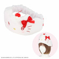 ▲新品特價 Sanrio 三麗鷗 粧美堂 Hello Kitty 造型吸水髮帶 (櫻桃鮮奶油)_2