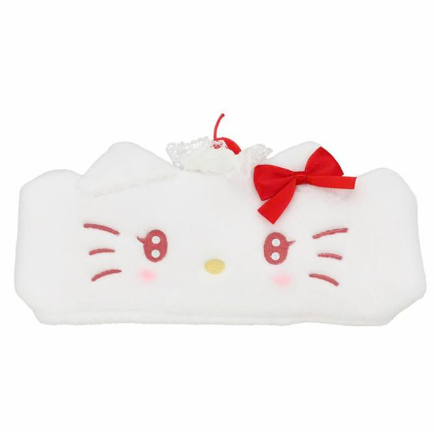 ▲新品特價 Sanrio 三麗鷗 粧美堂 Hello Kitty 造型吸水髮帶 (櫻桃鮮奶油)