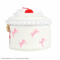 ▲新品特價 Sanrio 三麗鷗 粧美堂 酷洛米 蛋糕造型皮質化妝包 (櫻桃鮮奶油)_2