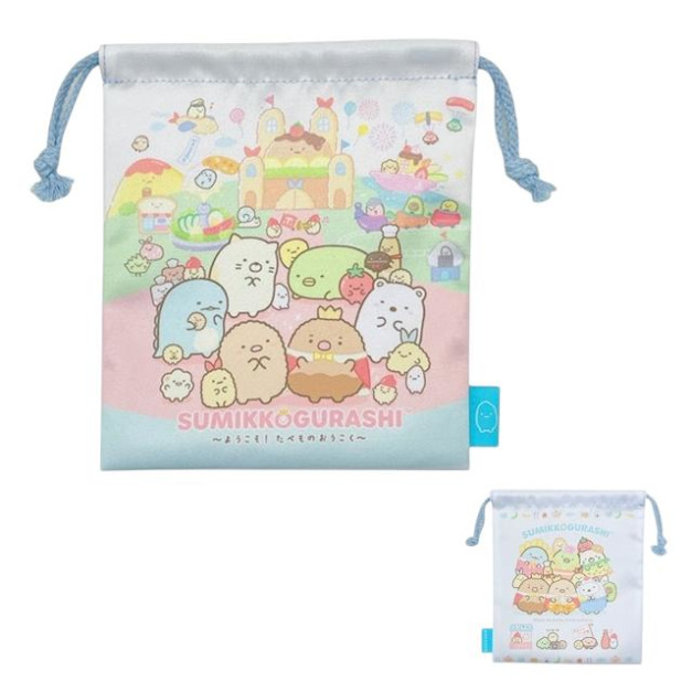 San-X 角落生物 束口收納袋 (樂園款)
