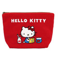 Sanrio 三麗鷗 Hello Kitty 造型刺繡化妝包 (經典款)