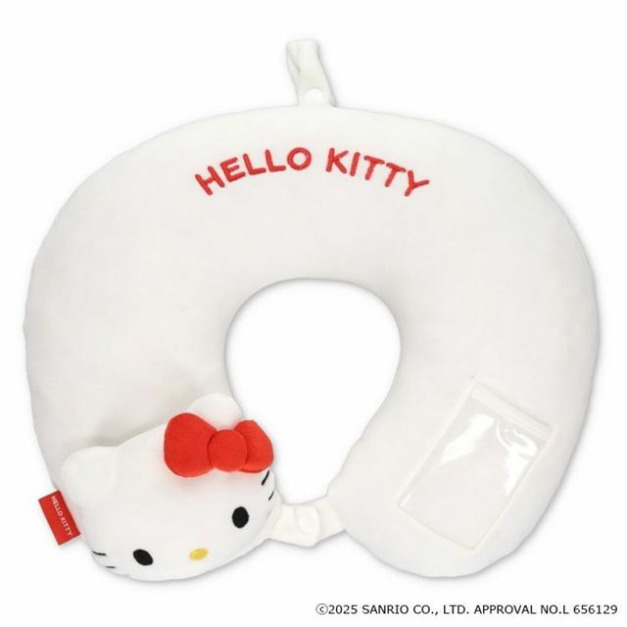 Sanrio 三麗鷗 Hello Kitty U型頸枕 (立體大臉款)