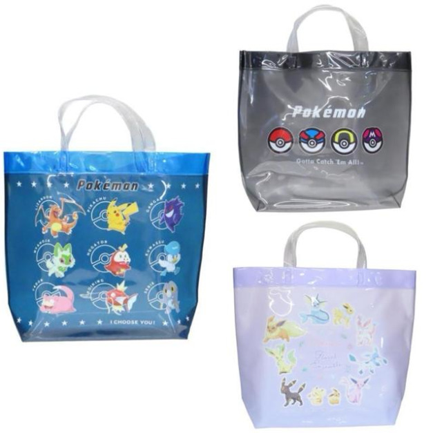 Pokemon 寶可夢 防水手提海灘袋