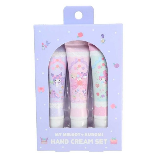 Sanrio 三麗鷗 美樂蒂&酷洛米 護手霜禮盒組 (緞帶款)