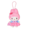 ▲新品特價 Sanrio 三麗鷗 美樂蒂 絨毛玩偶吊飾 全套盲盒10入組 (懷舊校園系列)_2