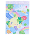Sanrio 三麗鷗 花小兔 迷你便條本 (幸運草/曬黑)_1