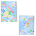 Sanrio 三麗鷗 花小兔 A4 6+1多功能資料夾 (幸運草/曬黑)_1
