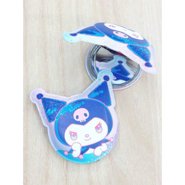Sanrio 三麗鷗 酷洛米 造型折疊雙面鏡 (托臉款)