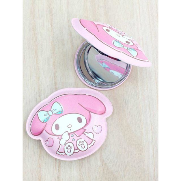 Sanrio 三麗鷗 美樂蒂 造型折疊雙面鏡 (坐姿款)