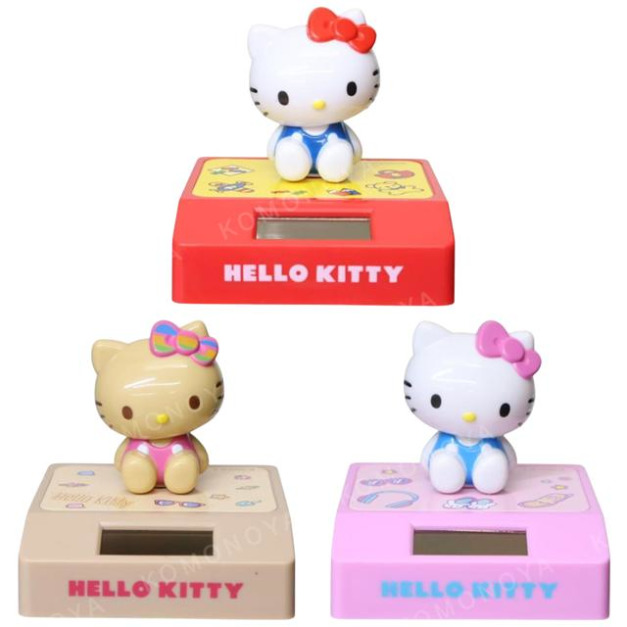 Sanrio 三麗鷗 Hello Kitty 太陽能公仔擺飾 (坐姿款)